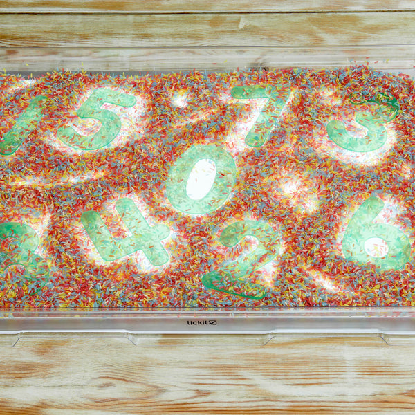 tickit SiliShapes® Dot Numbers -