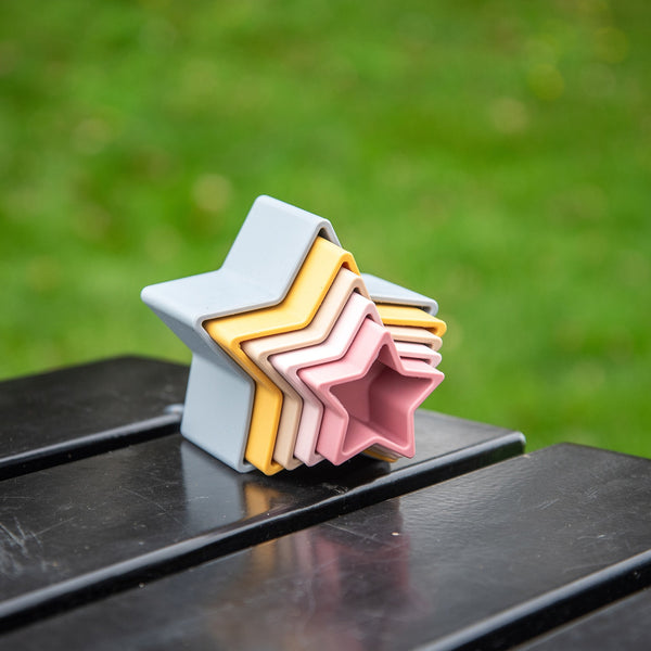tickit SiliSoft® Star Stacking Cups (Earth) -