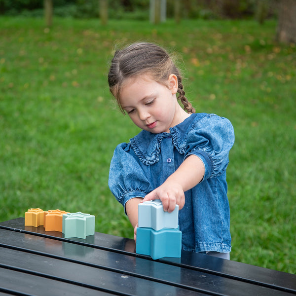 tickit SiliSoft® Star Stacking Cups (Neutral) -