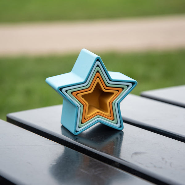 tickit SiliSoft® Star Stacking Cups (Neutral) -