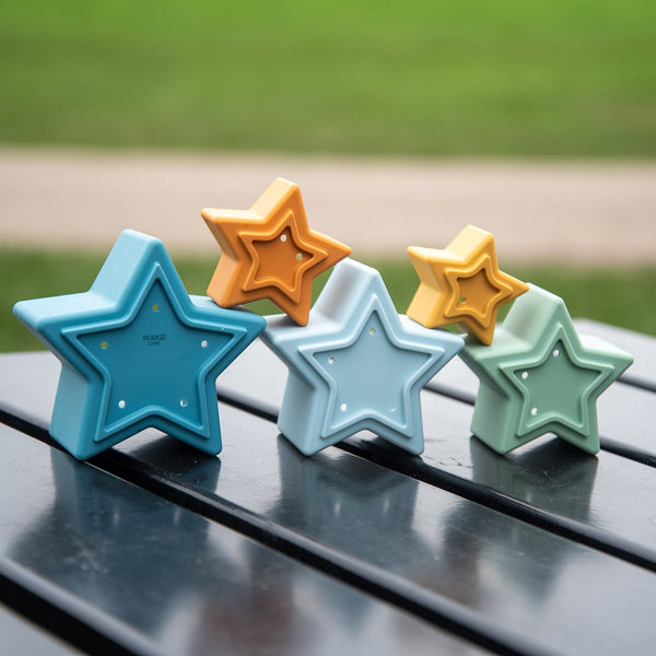 tickit SiliSoft® Star Stacking Cups (Neutral) -