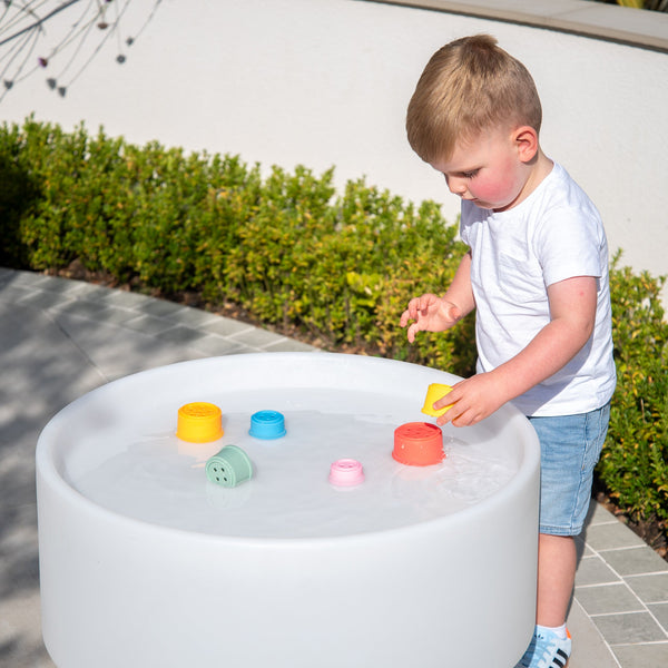 tickit SiliSoft® Round Stacking Cups (Rainbow) -