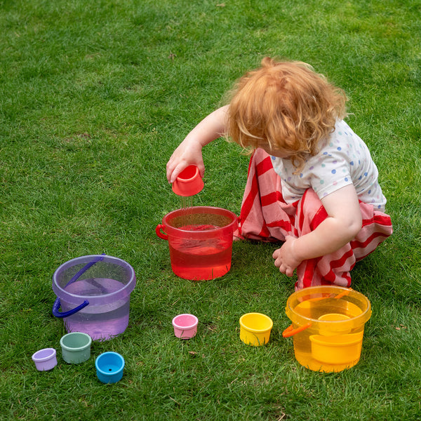 tickit SiliSoft® Round Stacking Cups (Rainbow) -