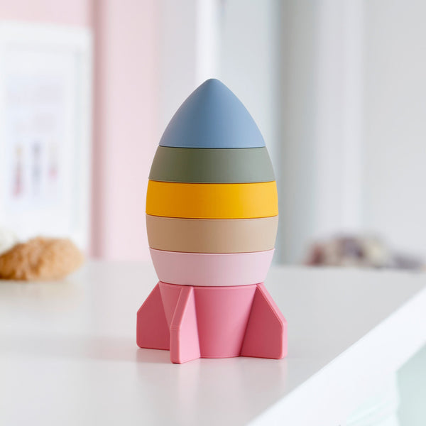 tickit SiliSoft® Rocket Stacker (Earth) -
