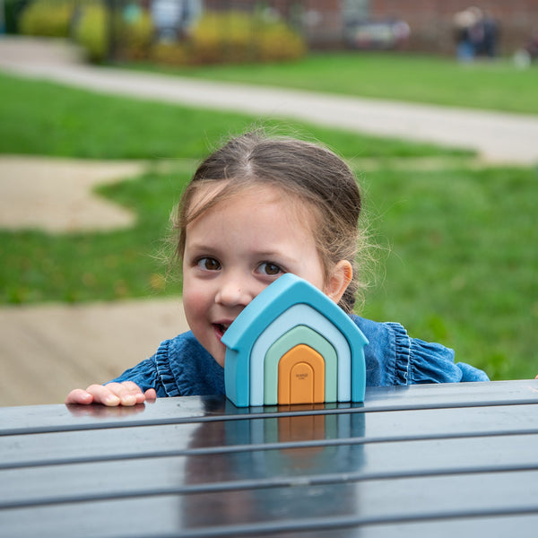 tickit SiliSoft® Stacking Houses (Neutral) -