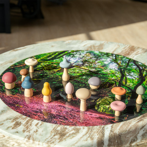 tickit SiliSoft® Woodland Mushroom Set (Earth) -