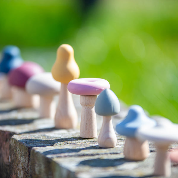 tickit SiliSoft® Woodland Mushroom Set (Earth) -