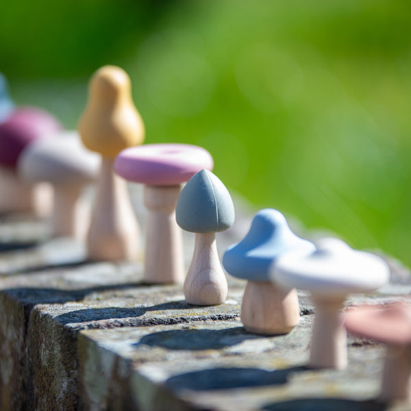 tickit SiliSoft® Woodland Mushroom Set (Earth) -