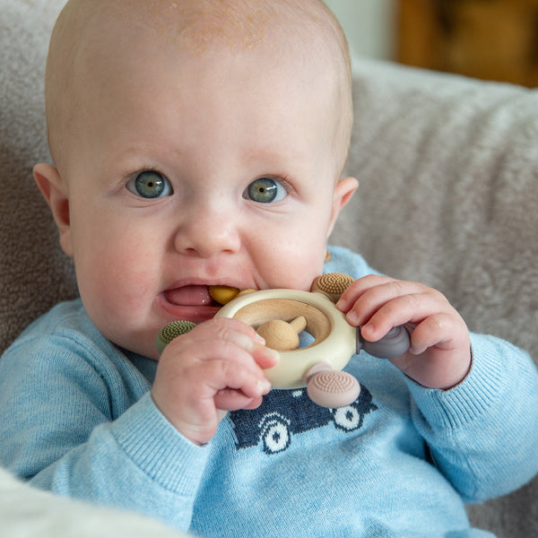tickit SiliSoft® Rattle Teether (Earth) -