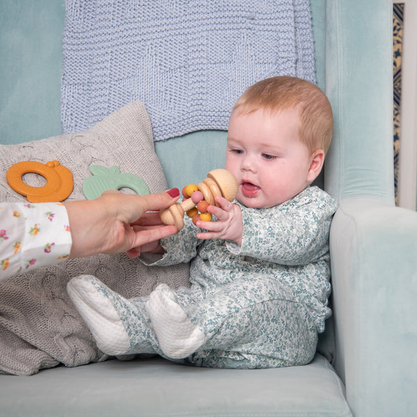 tickit SiliSoft® Bead Rattle (Earth) -