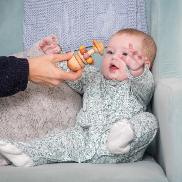 tickit SiliSoft® Bead Rattle (Earth) -