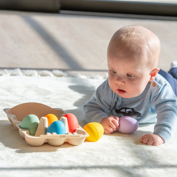 tickit SiliSoft® Sensory Eggs (Rainbow) -