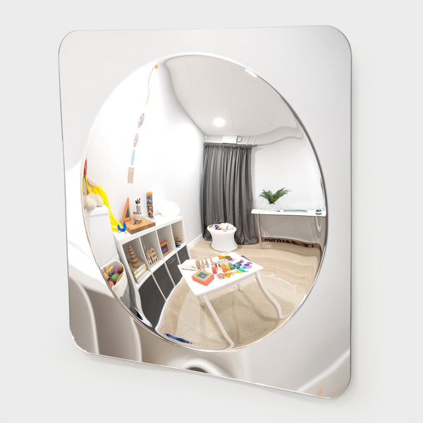 tickit Large Single Domed Acrylic Mirror Panel -