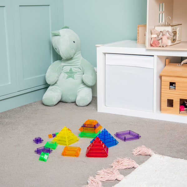 tickit Translucent Colour Pyramid Builder - Pack of 30 -