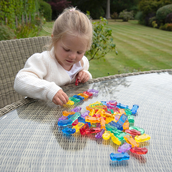 tickit Translucent Colour Cars - Pack of 72 -