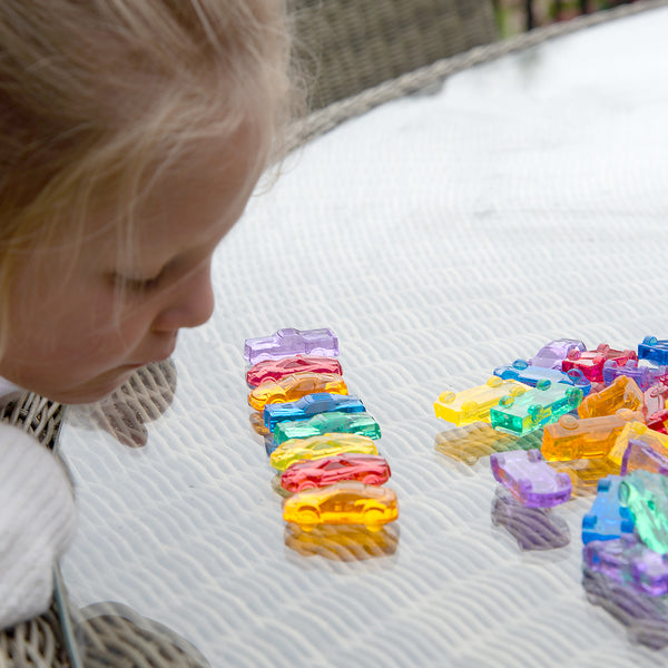 tickit Translucent Colour Cars - Pack of 72 -