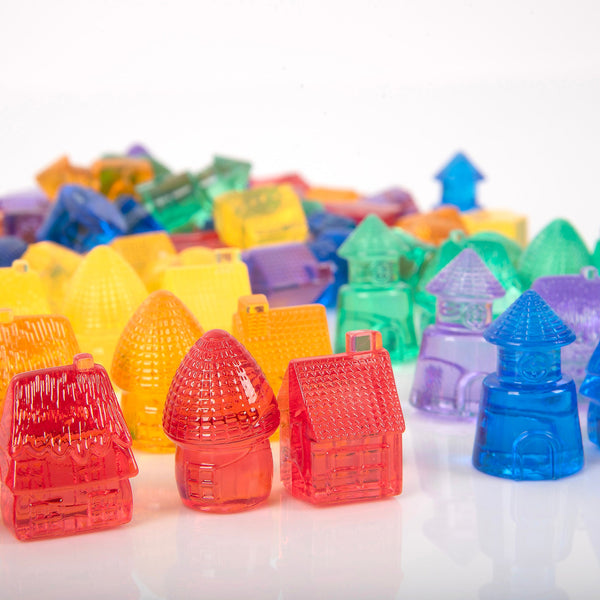 tickit Translucent Colour Homes - Pack of 72 -