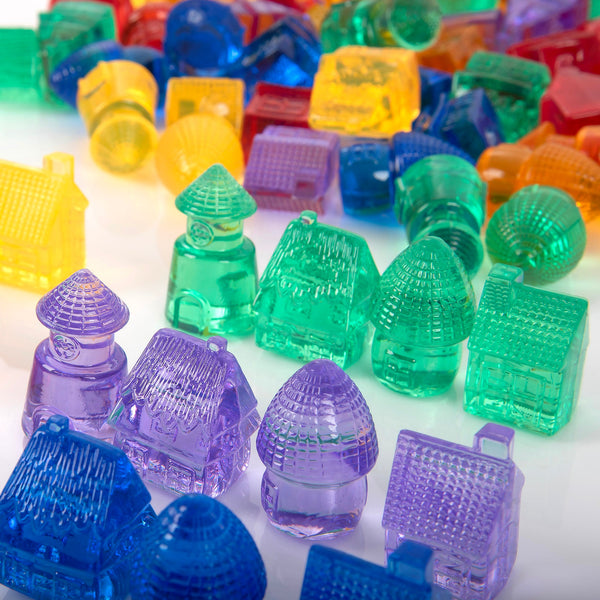 tickit Translucent Colour Homes - Pack of 72 -