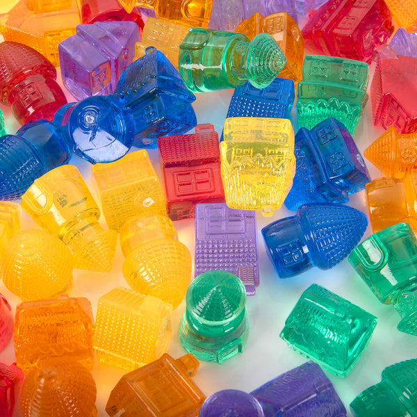 tickit Translucent Colour Homes - Pack of 72 -