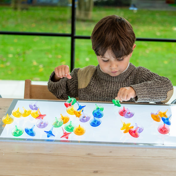 tickit Translucent Colour Spinners - Pack of 36 -