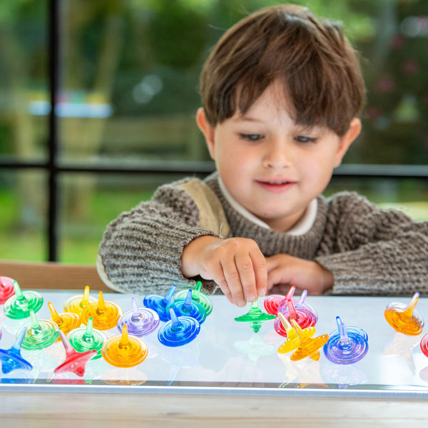 tickit Translucent Colour Spinners - Pack of 36 -