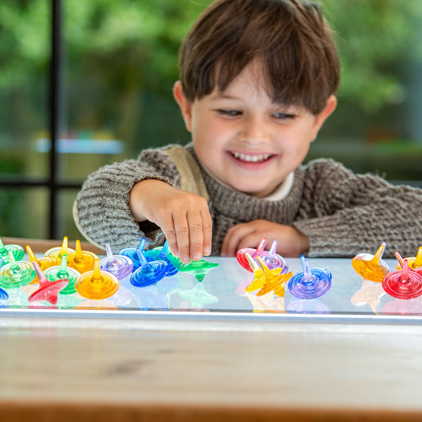 tickit Translucent Colour Spinners - Pack of 36 -