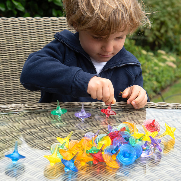 tickit Translucent Colour Spinners - Pack of 36 -