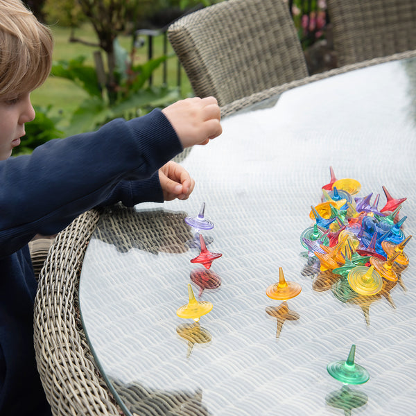 tickit Translucent Colour Spinners - Pack of 36 -