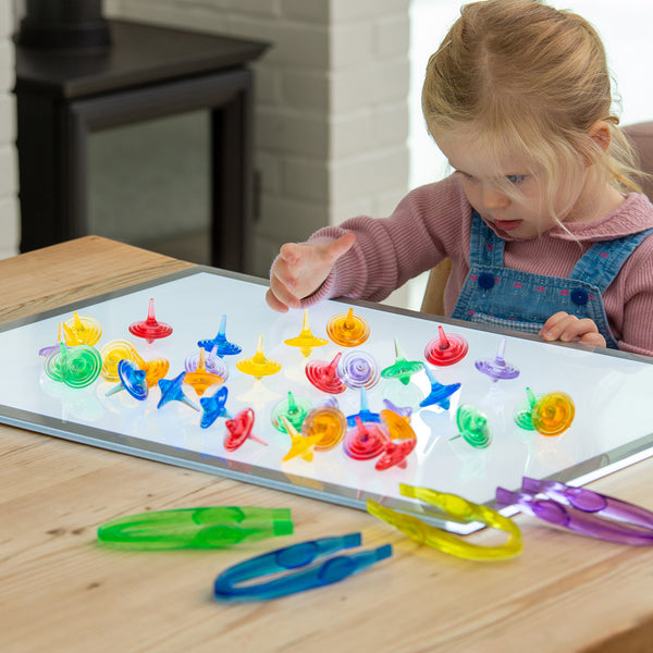 tickit Translucent Colour Spinners - Pack of 36 -