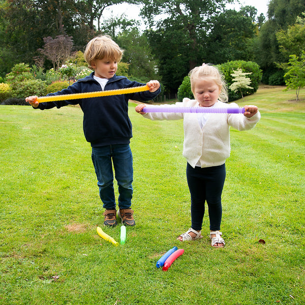 tickit Rainbow Flexi-Tubes - Pack of 6 -