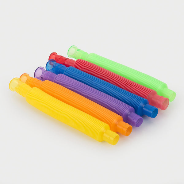 tickit Rainbow Flexi-Tubes - Pack of 6 -