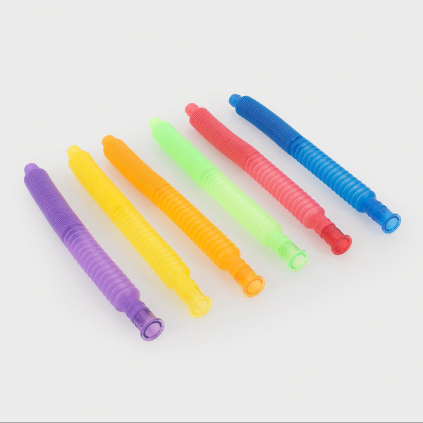 tickit Rainbow Flexi-Tubes - Pack of 6 -