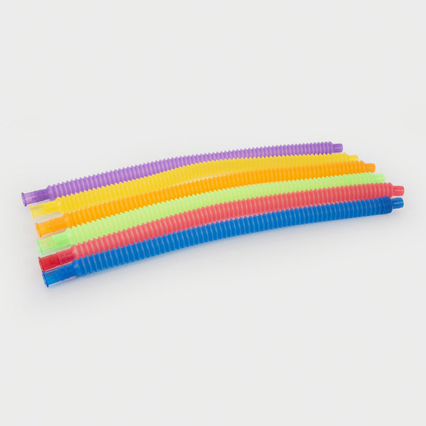 tickit Rainbow Flexi-Tubes - Pack of 6 -