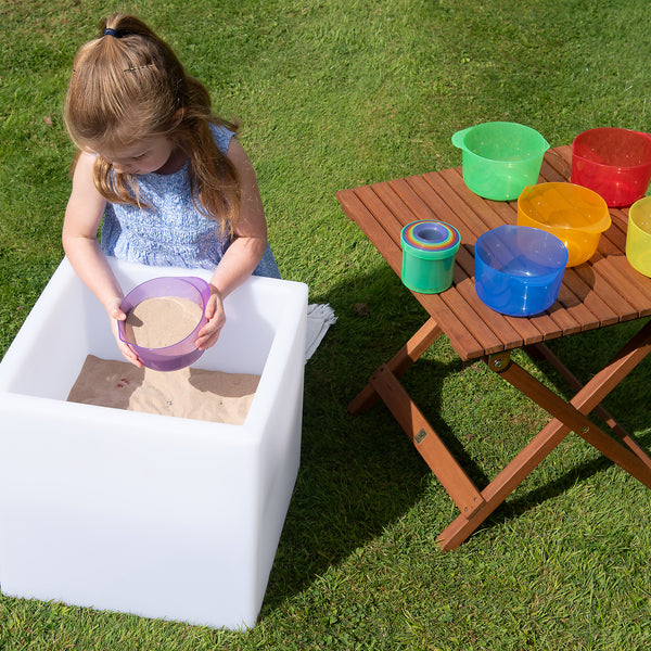 tickit Translucent Colour Pouring Bowls - Pack of 6 -