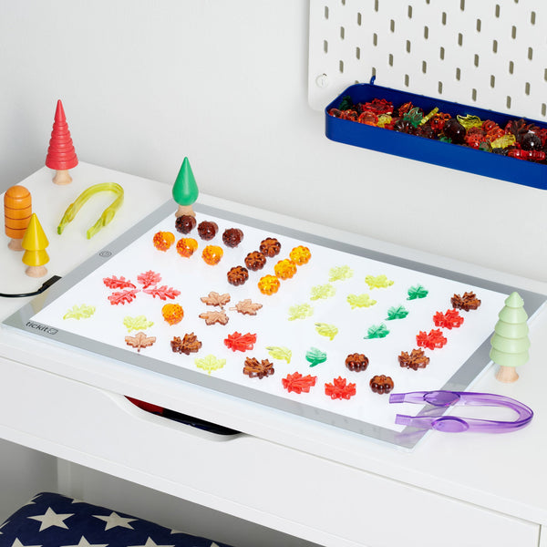 tickit Translucent Colour Leaves & Seeds -