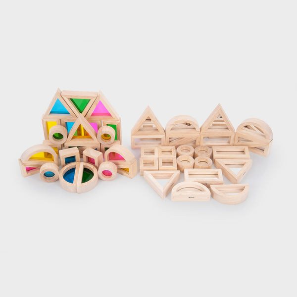 tickit Rainbow Blocks & Mirror Blocks Bundle -