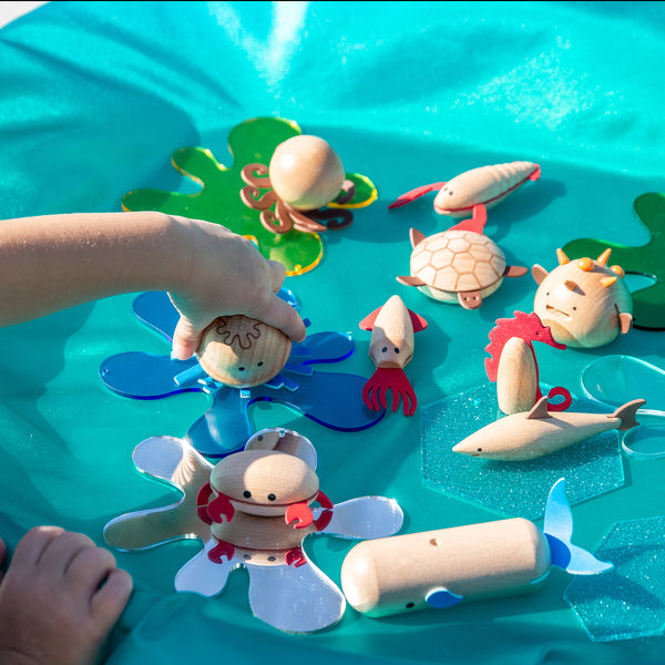 tickit Wooden Sea Creatures -