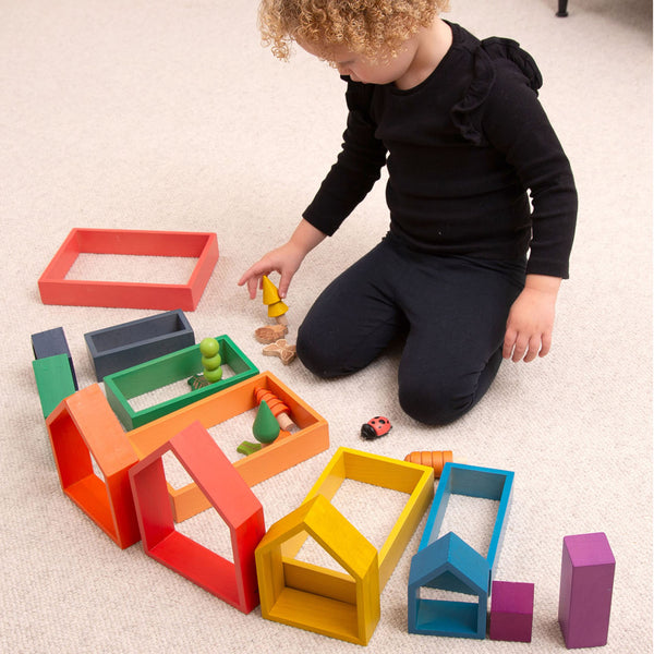 tickit Rainbow Architect Houses -