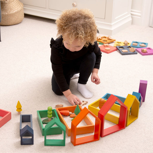 tickit Rainbow Architect Houses -