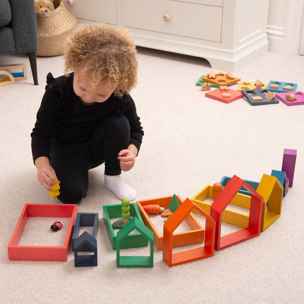 tickit Rainbow Architect Houses -