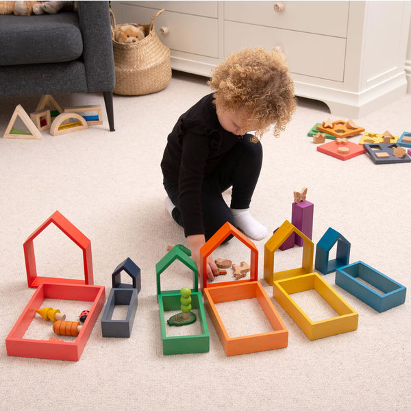 tickit Rainbow Architect Houses -