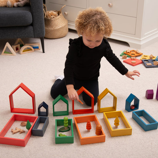 tickit Rainbow Architect Houses -