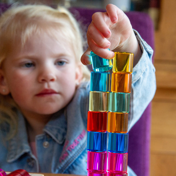 tickit Gem Circle Mirror Tray -