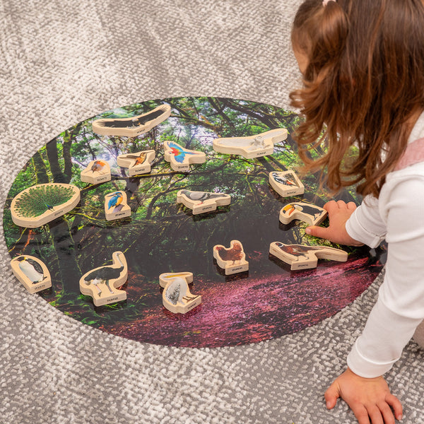 tickit Wooden Bird Blocks -