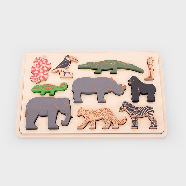 tickit Safari Animal Layer Puzzle -