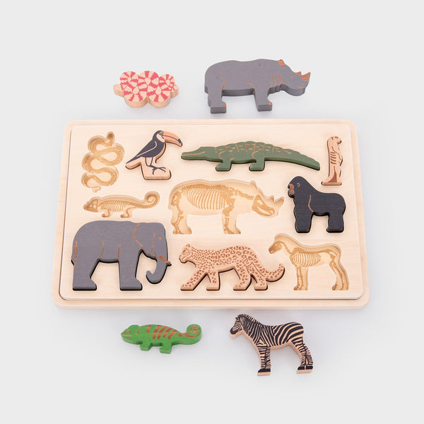tickit Safari Animal Layer Puzzle -