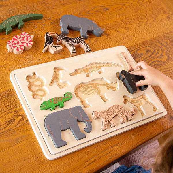 tickit Safari Animal Layer Puzzle -