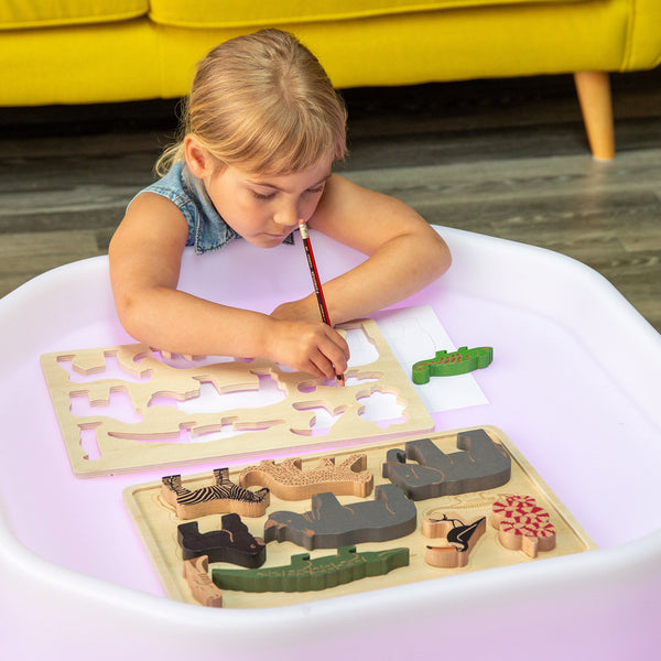 tickit Safari Animal Layer Puzzle -