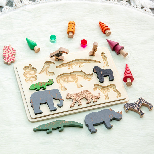 tickit Safari Animal Layer Puzzle -