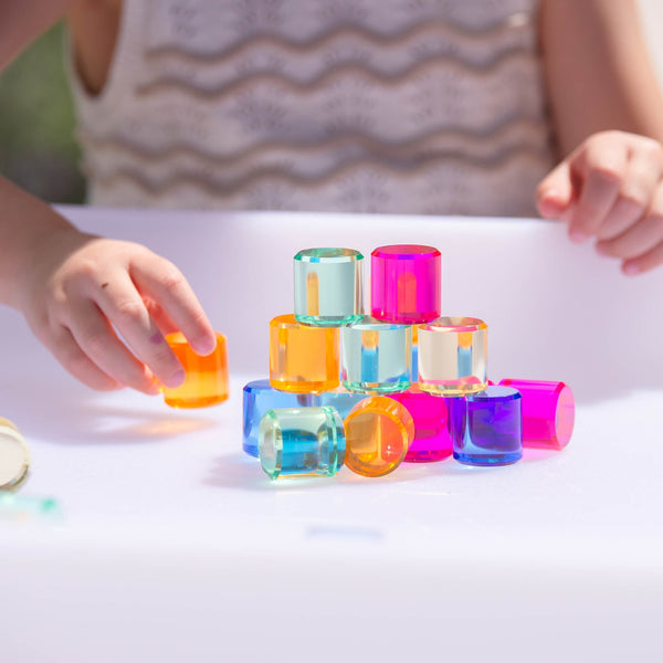 tickit Gem Circle Mirror Tray -